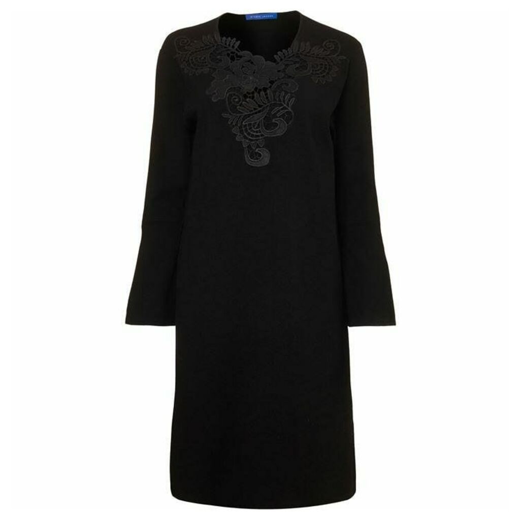 Winser London Lace Shift Dress - Black