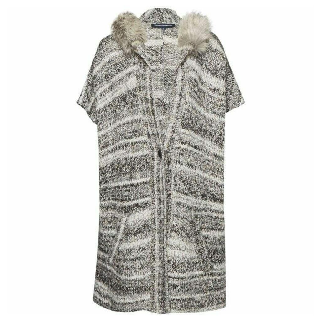 French Connection Irma Melange Knit Cardigan Coat