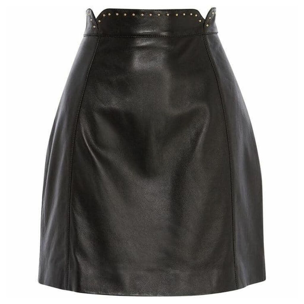 Karen Millen Leather Mini Skirt
