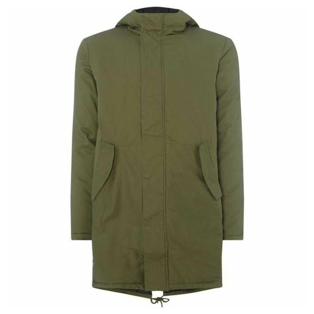 Zip Up Hooded Parka