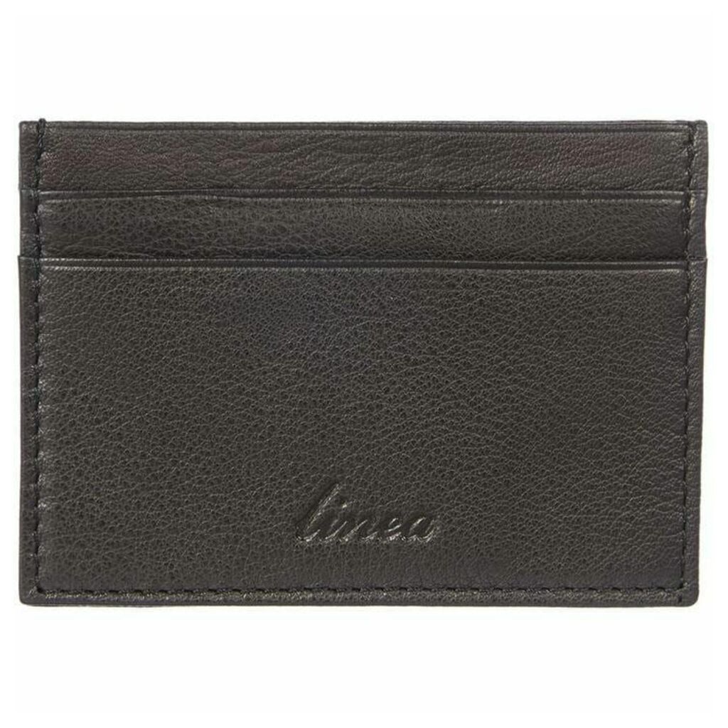 Linea Grain Leather Card Holder