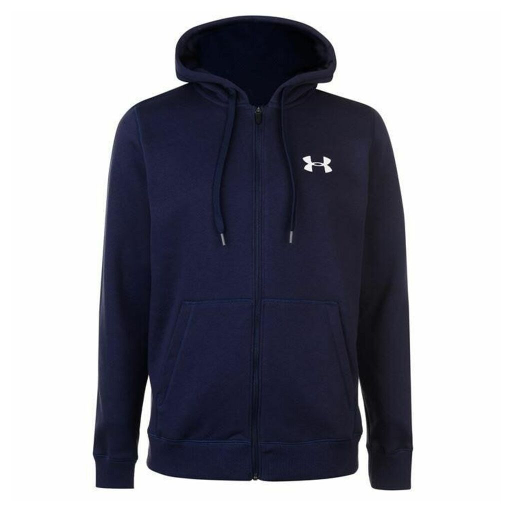 Under Armour Rival Fitted Full Zip Hoody Mens