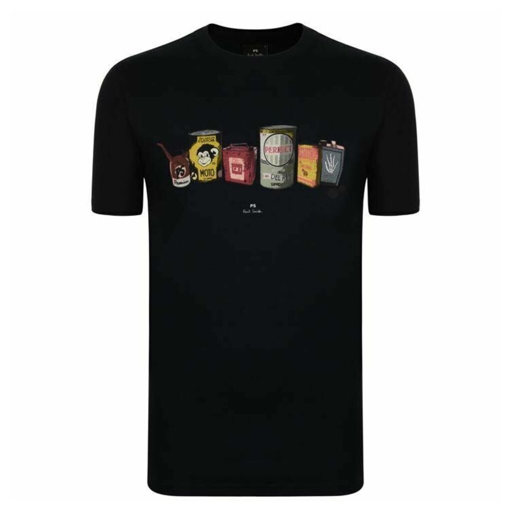 PS by Paul Smith Oil Can Logo T Shirt