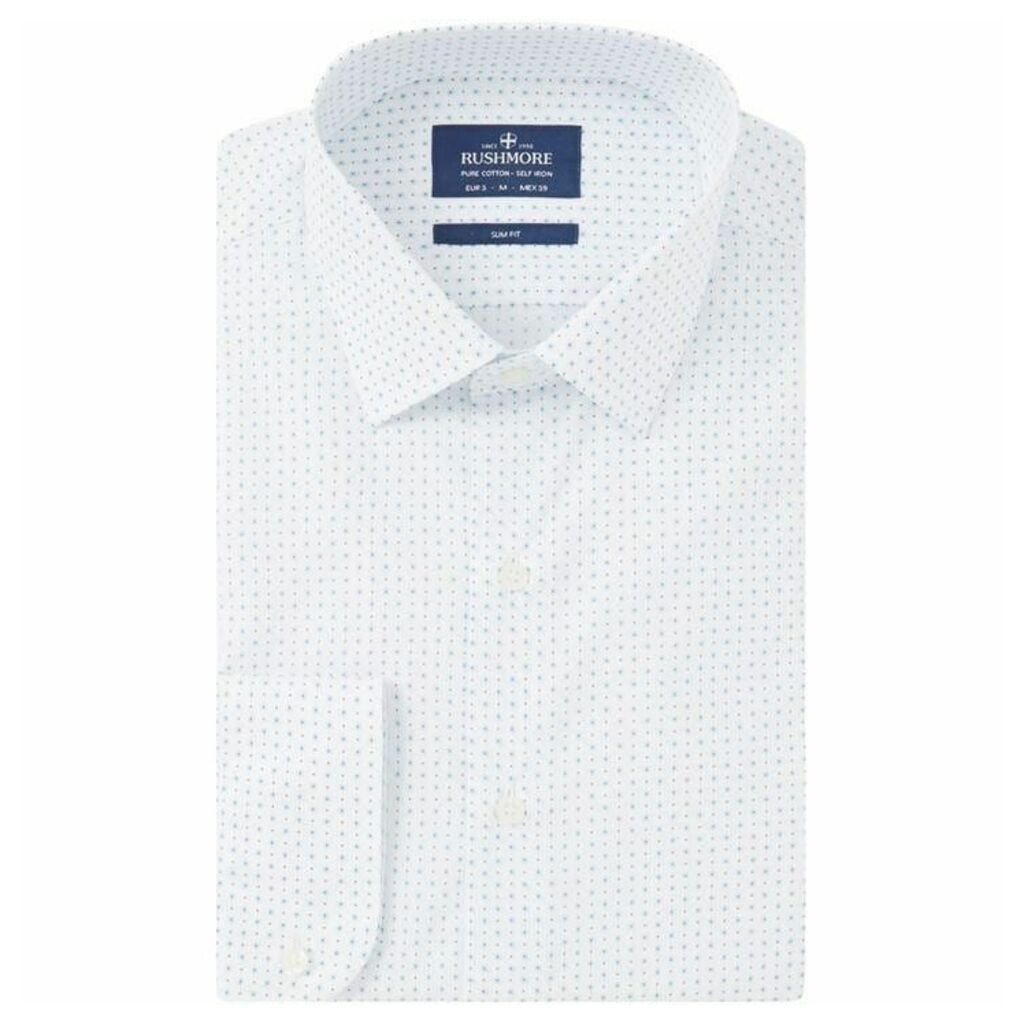 Rushmore Soto Slim Spot Print Shirt