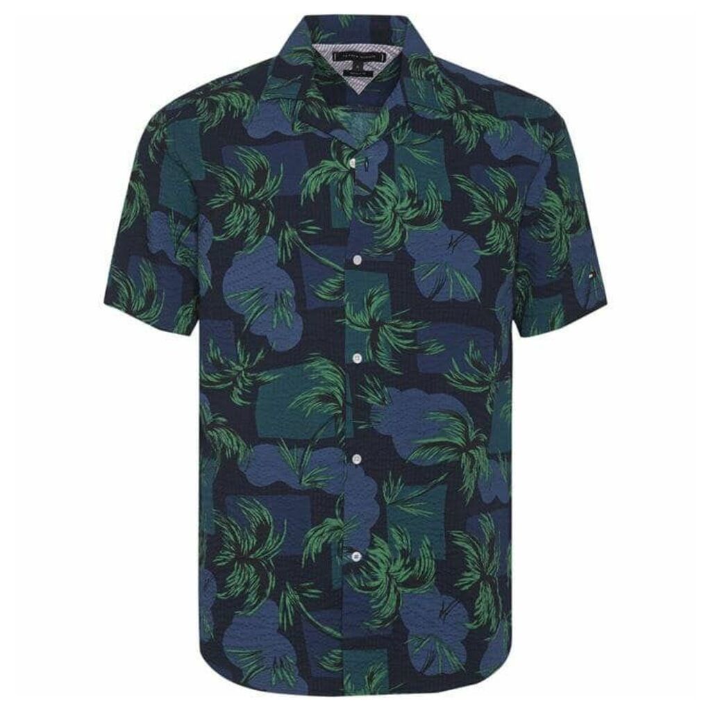 Tommy Hilfiger Palm Tree Print Shirt