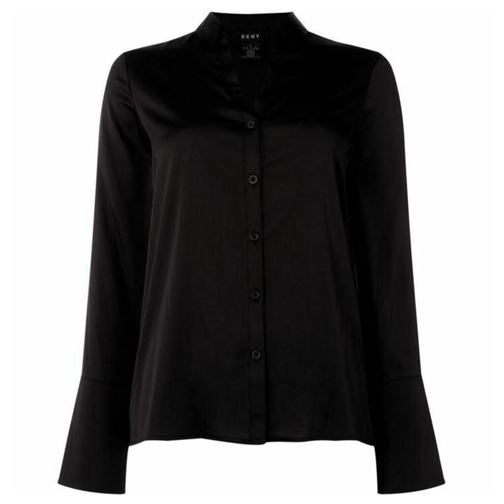 DKNY Button down shirt with combo fabric