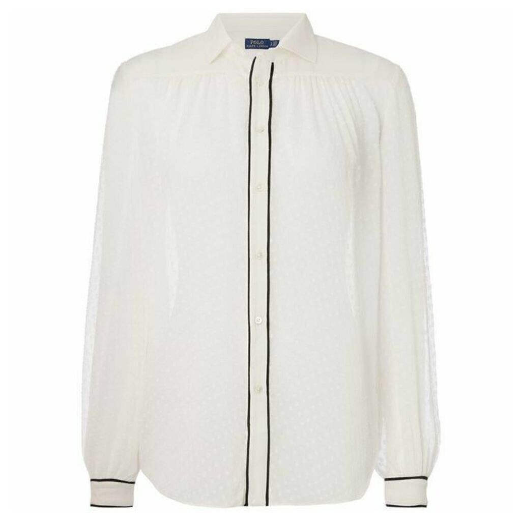 Polo Ralph Lauren Textured Silk Shirt