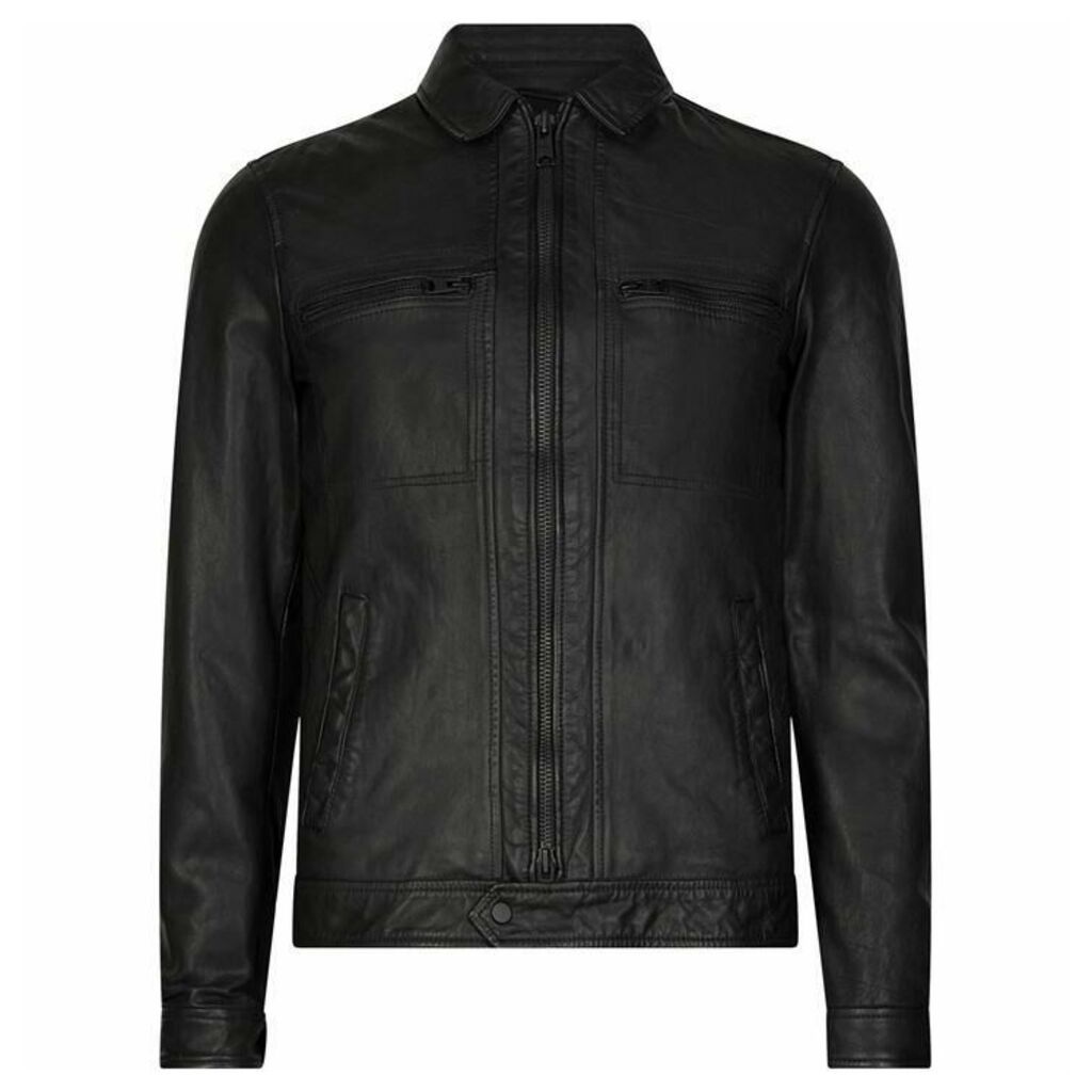 All Saints Lark leather jacket