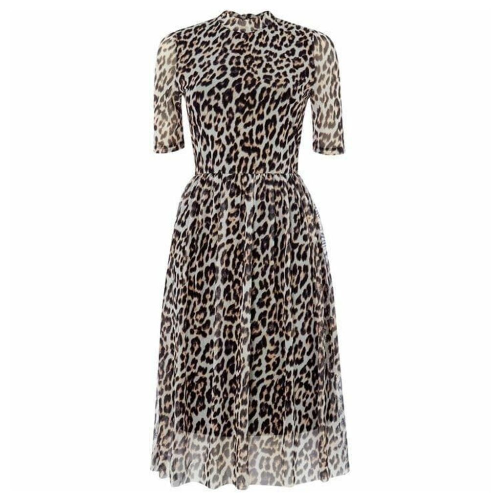 Vero Moda Leopard print midi dress