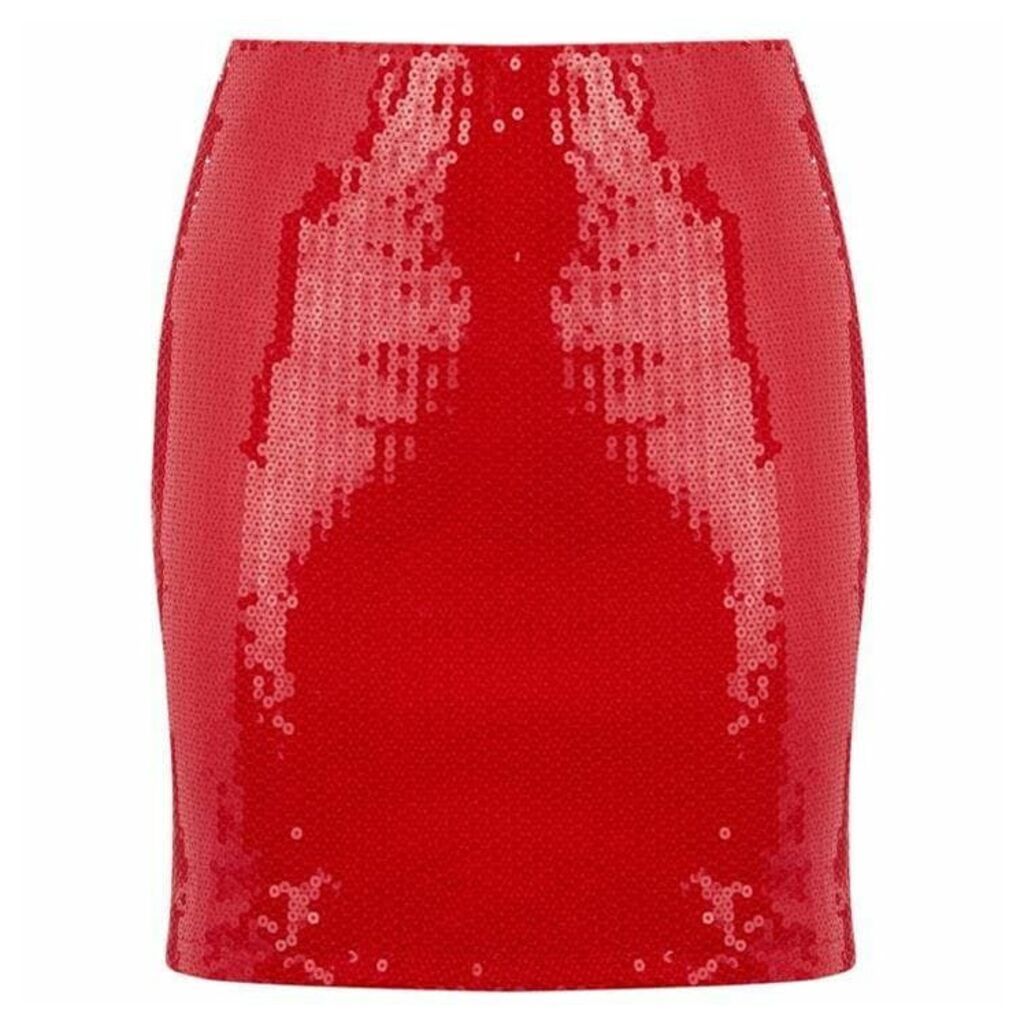 Warehouse Sequin Mini Skirt