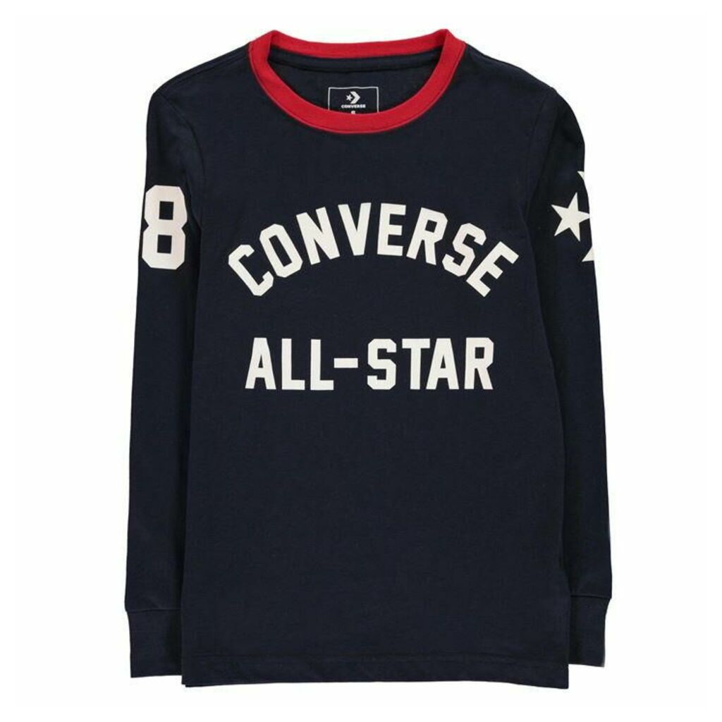 Converse Retro Long Sleeve T Shirt