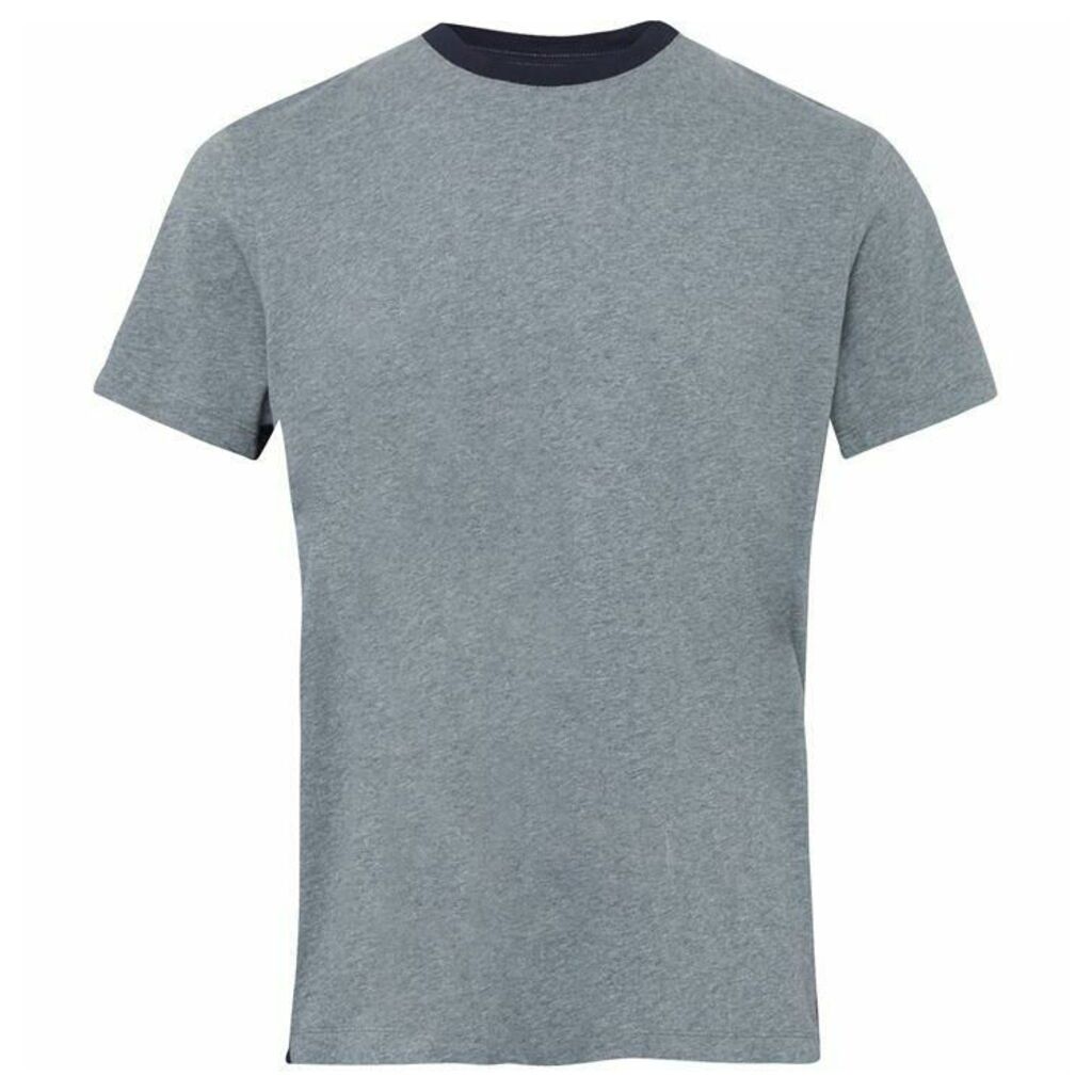 French Connection Block Side Panel Cotton T Shirt
