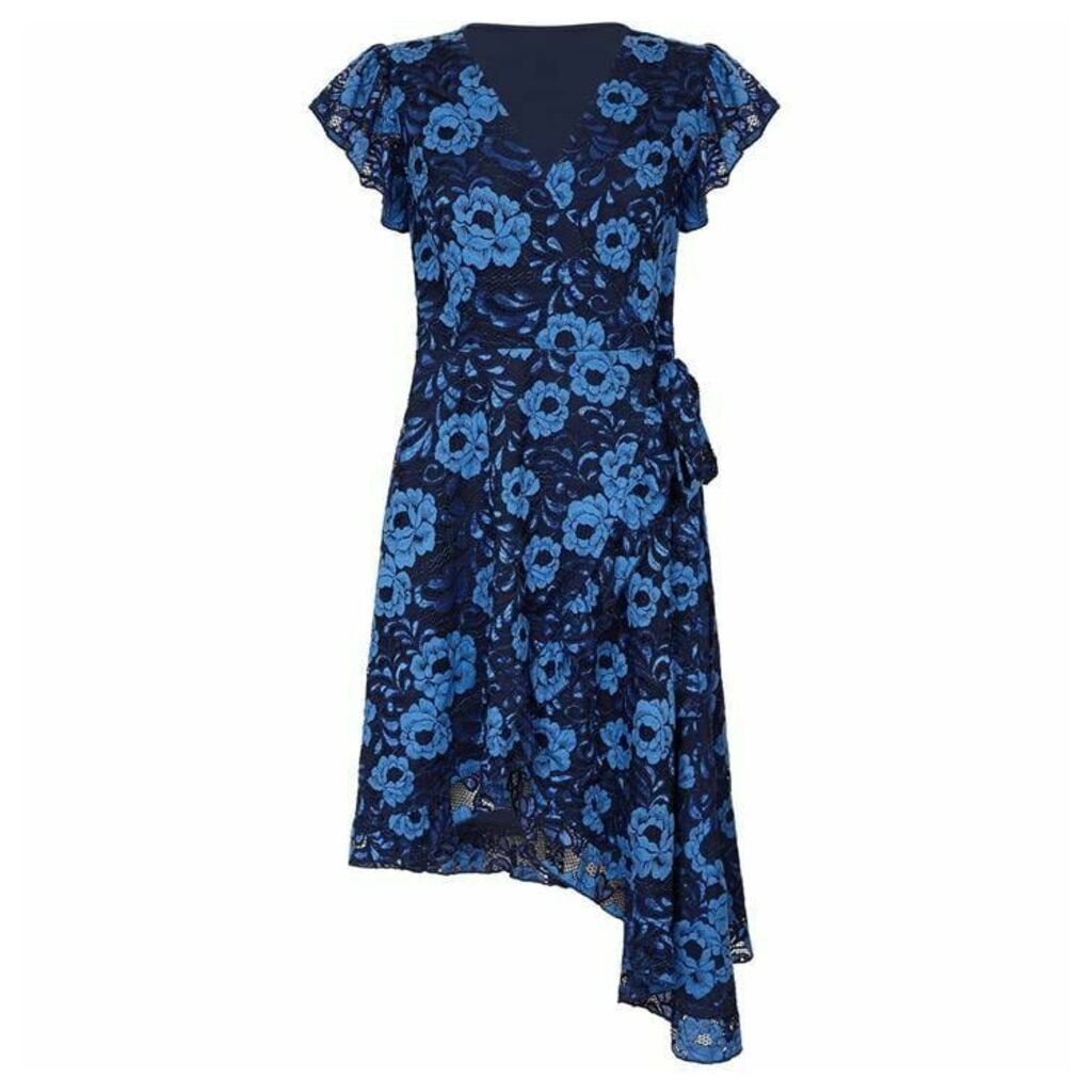 Yumi Soft Lace Asymmetric Dress