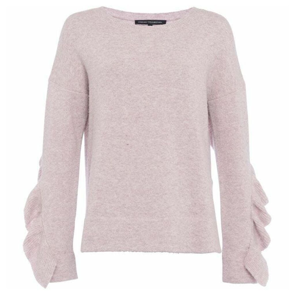 French Connection Emilde Knit Frilly Jumper