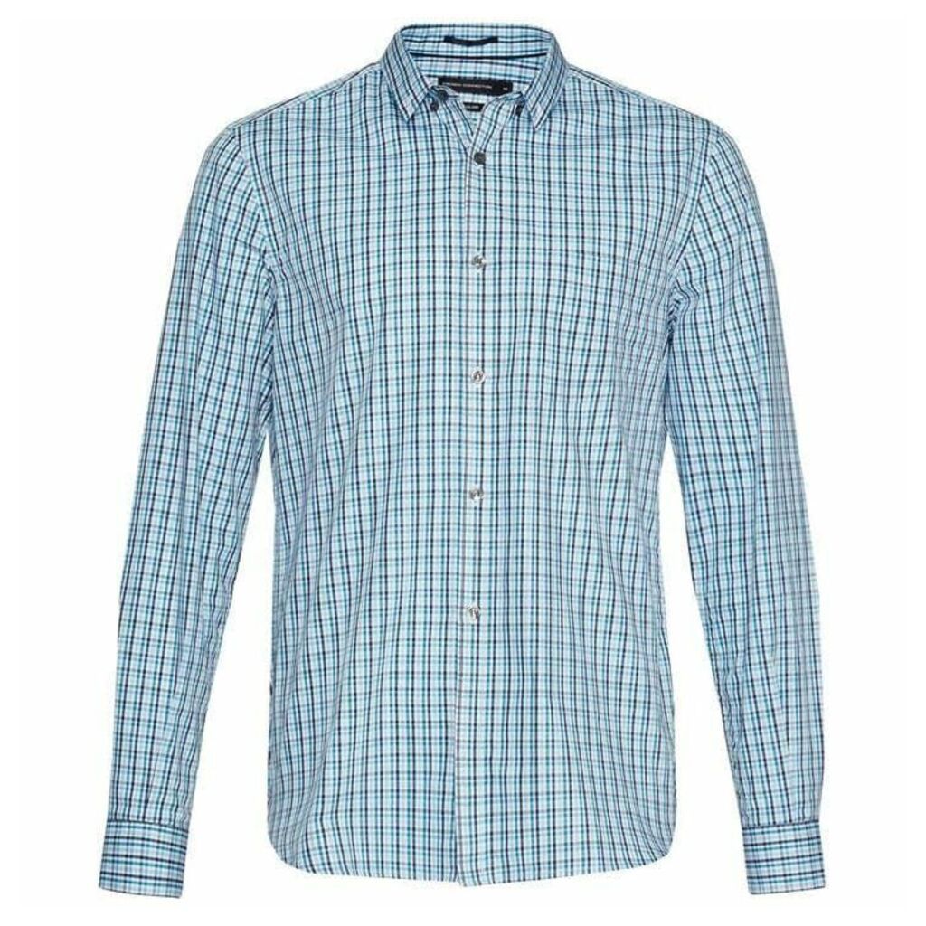 French Connection Gingham Dot Shirt