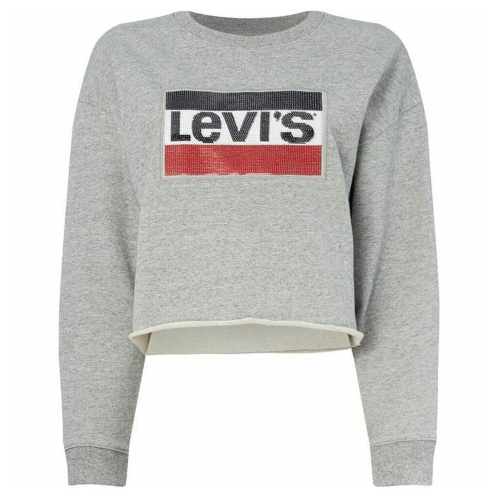 Levis Limited Edition Sequin Logo Crew Sweater