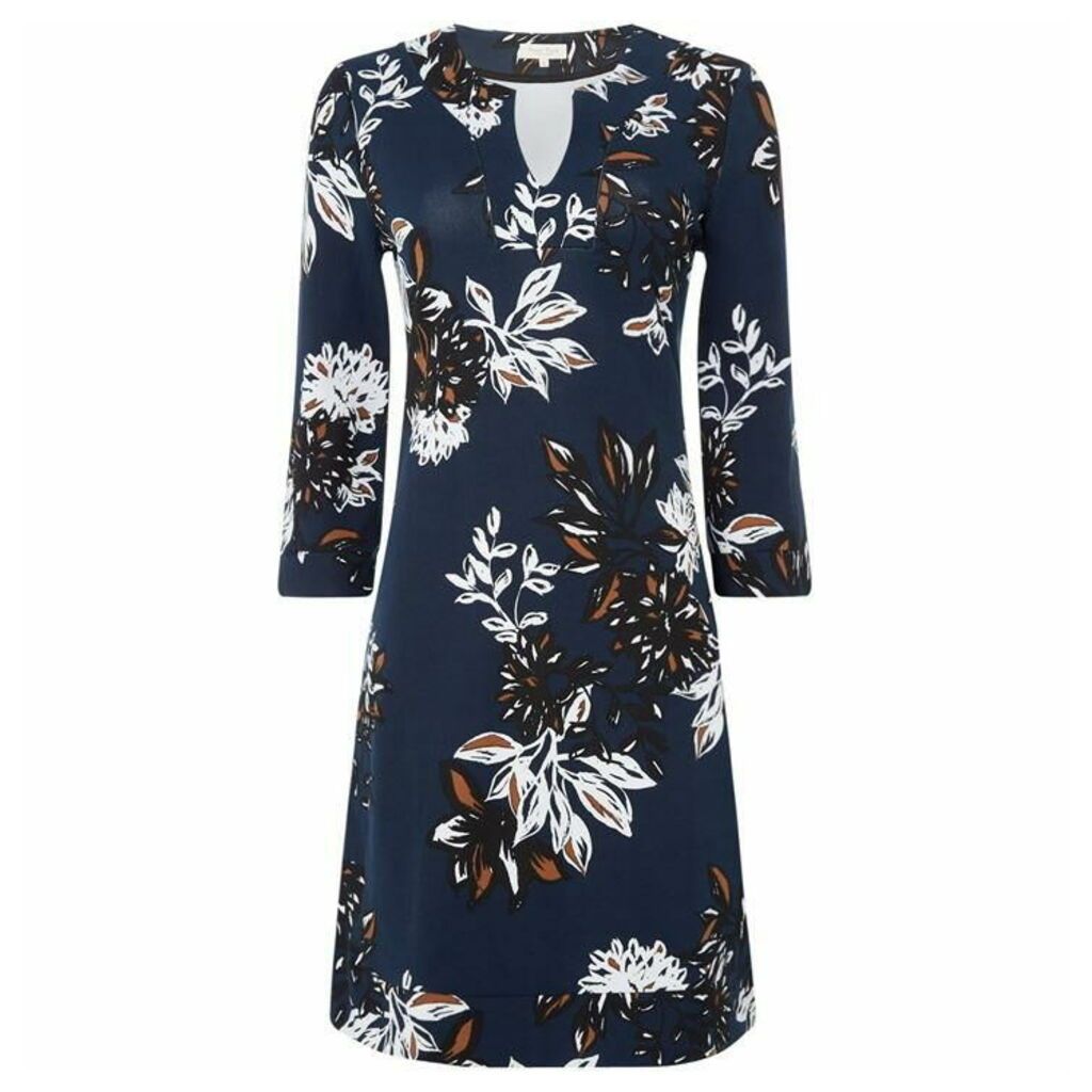 Part Two V neck tunic dress with floral print