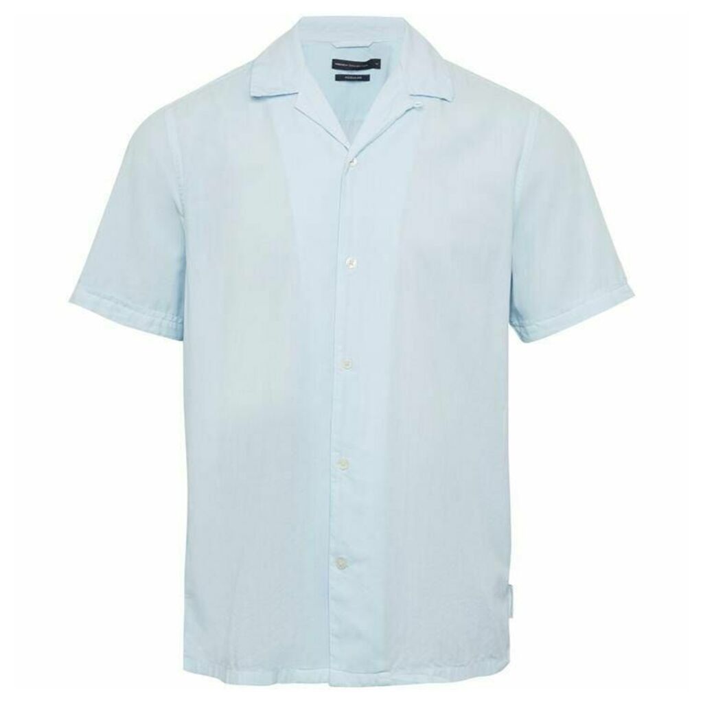 French Connection Garment Dyed Slim Fit Shirt