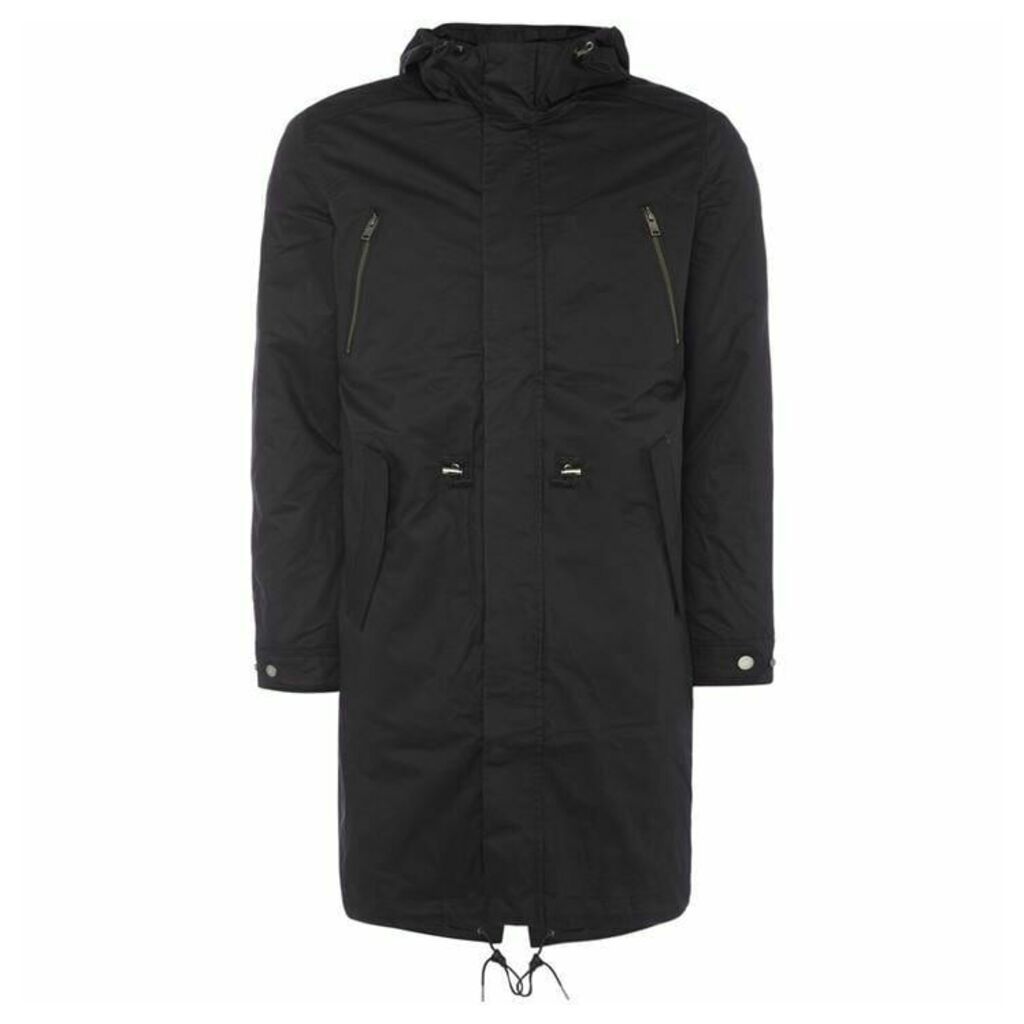 Selected Homme 3 in 1 Clash Parka Coat