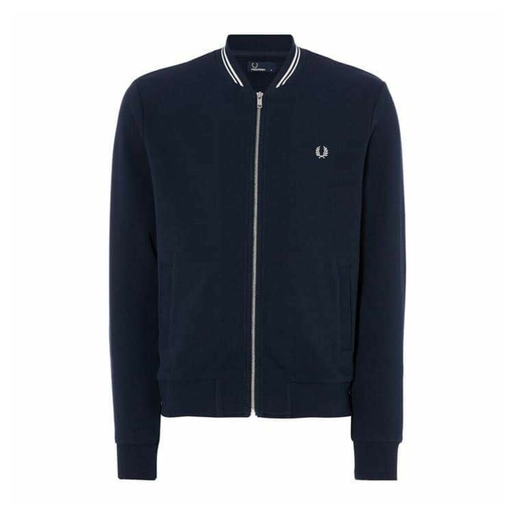 Fred Perry Fred Bomber Neck Swt Sn92