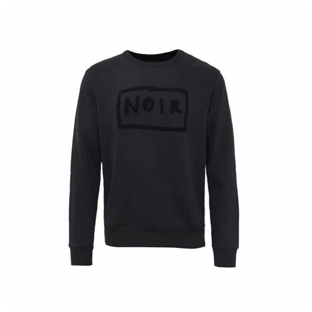 French Connection Noir Crew Neck Sweatshirt
