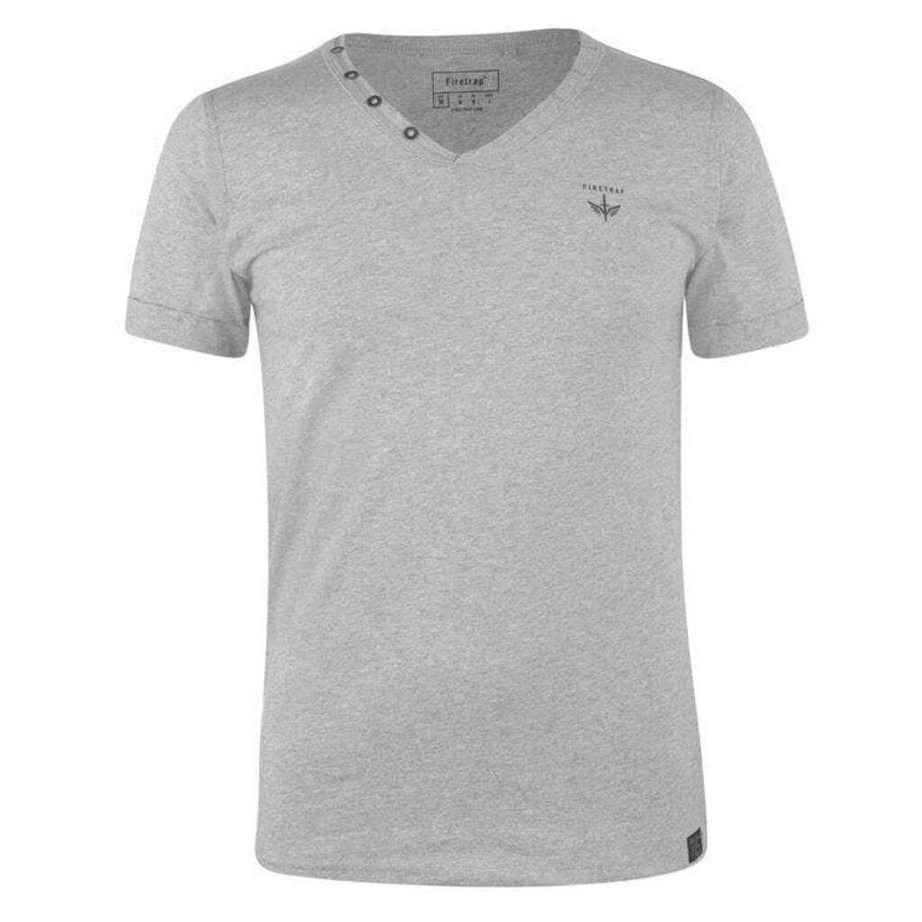 Firetrap Striding V Neck T Shirt Mens