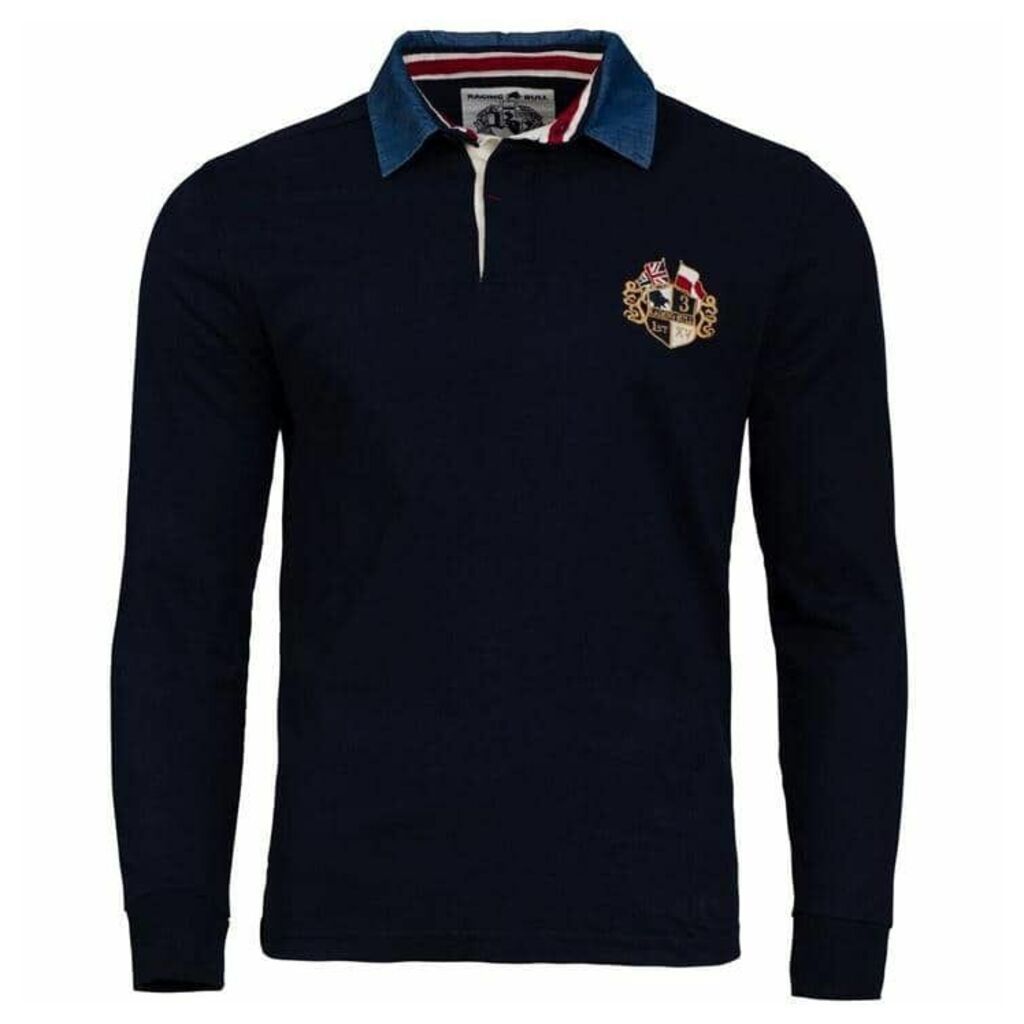 Raging Bull Crest Embroidered Rugby