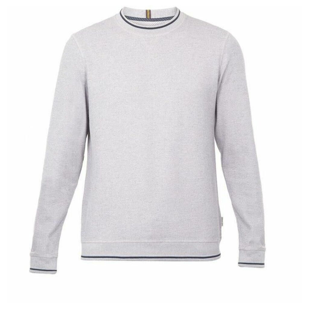 Ted Baker Thersty Textured Cotton Sweatshirt