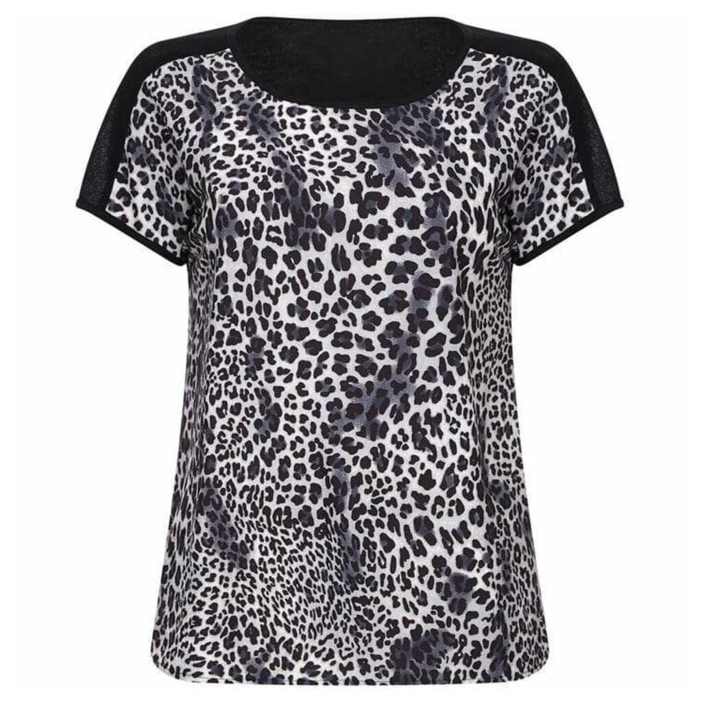 Yumi Leopard Patterned Top