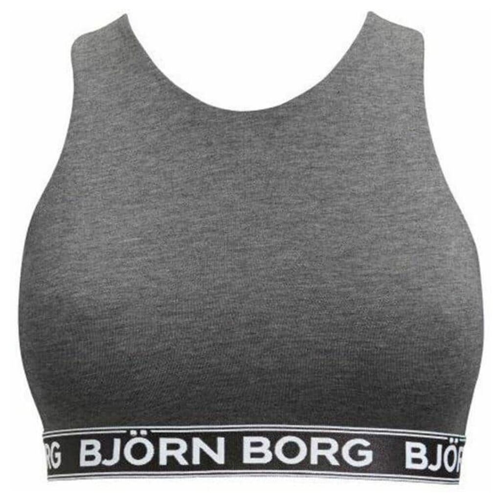 Bjorn Borg Seasonal solid iconic crossback top