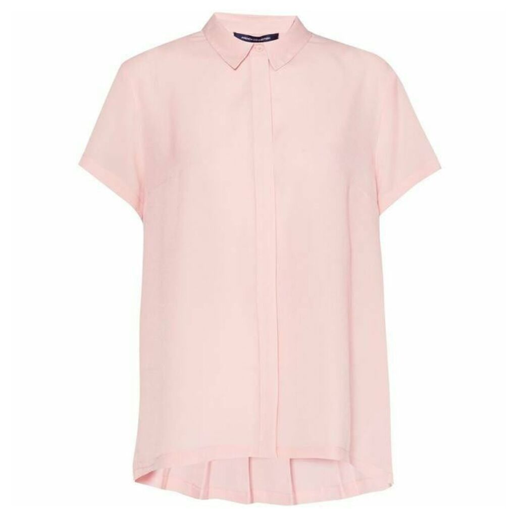 French Connection Classic Crepe Short Sleeve Shirt