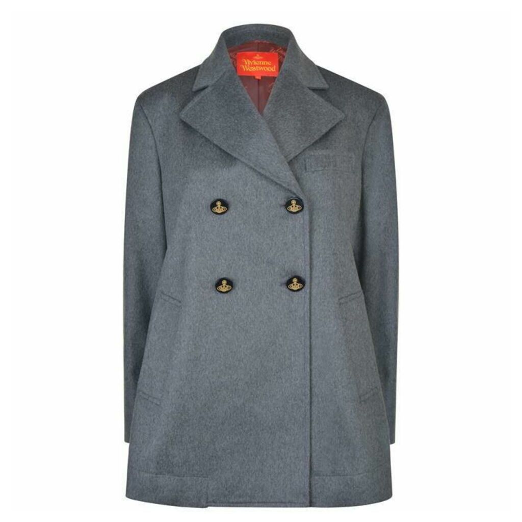 VIVIENNE WESTWOOD Double Breasted Peacoat