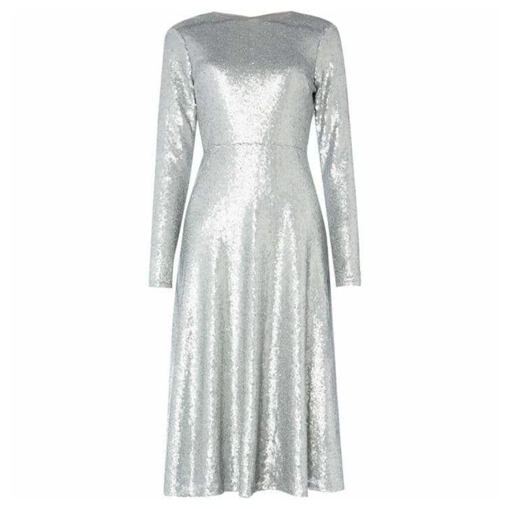 Tfnc Sequin fit and flare dress