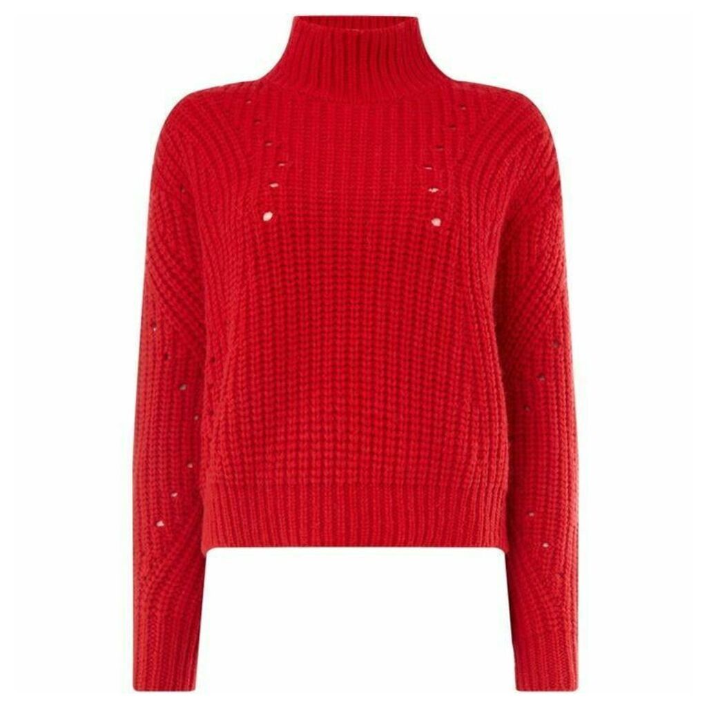 Another Label Payson knitted pullover - Red