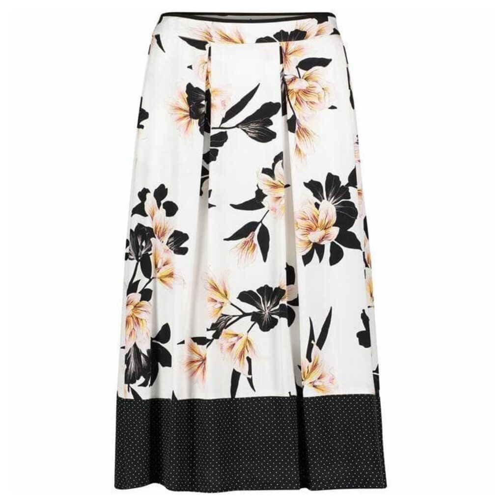 Betty Barclay Floral Print Midi Skirt