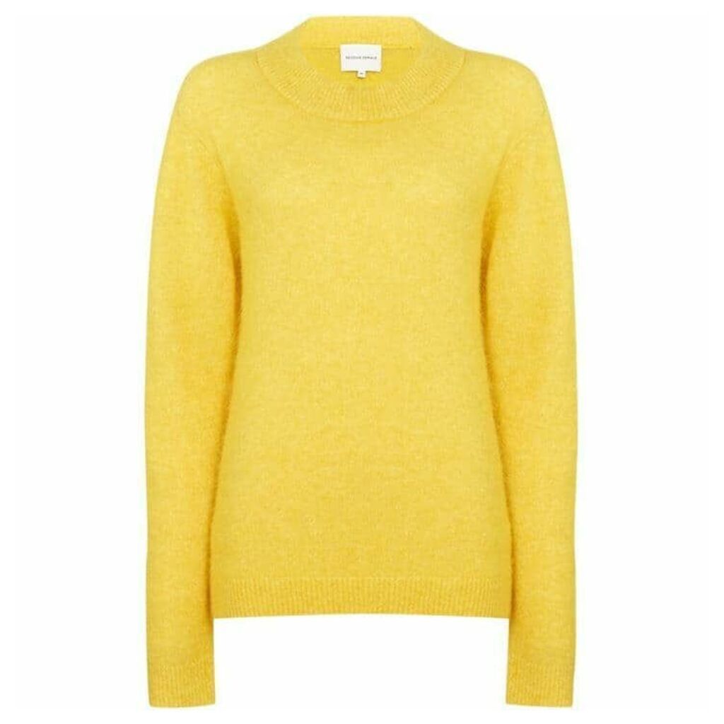 Second Female Round Neck Knit In Lemon Curry
