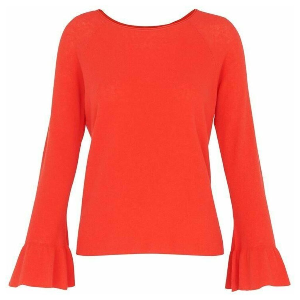 Whistles Frill Wide Sleeve Knit