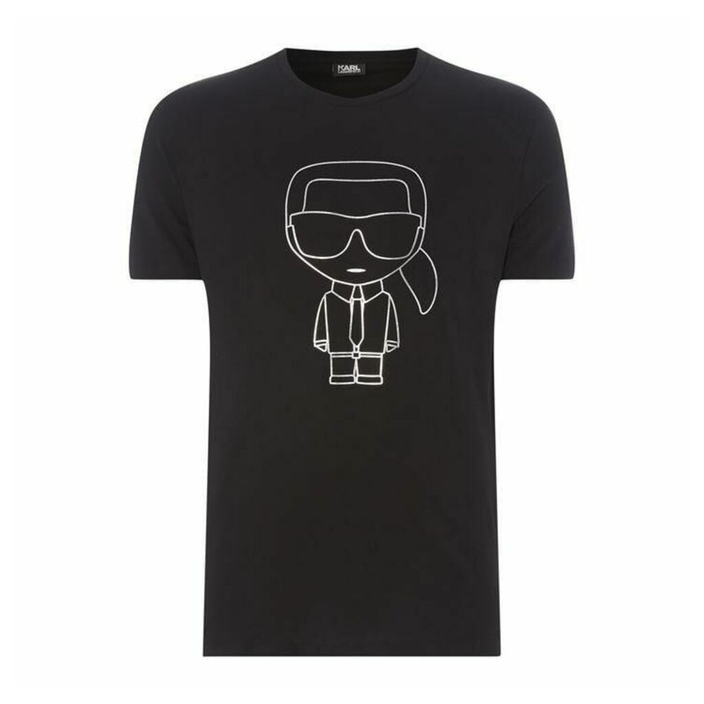 Karl Lagerfeld Karl Silver T-Shirt Sn92