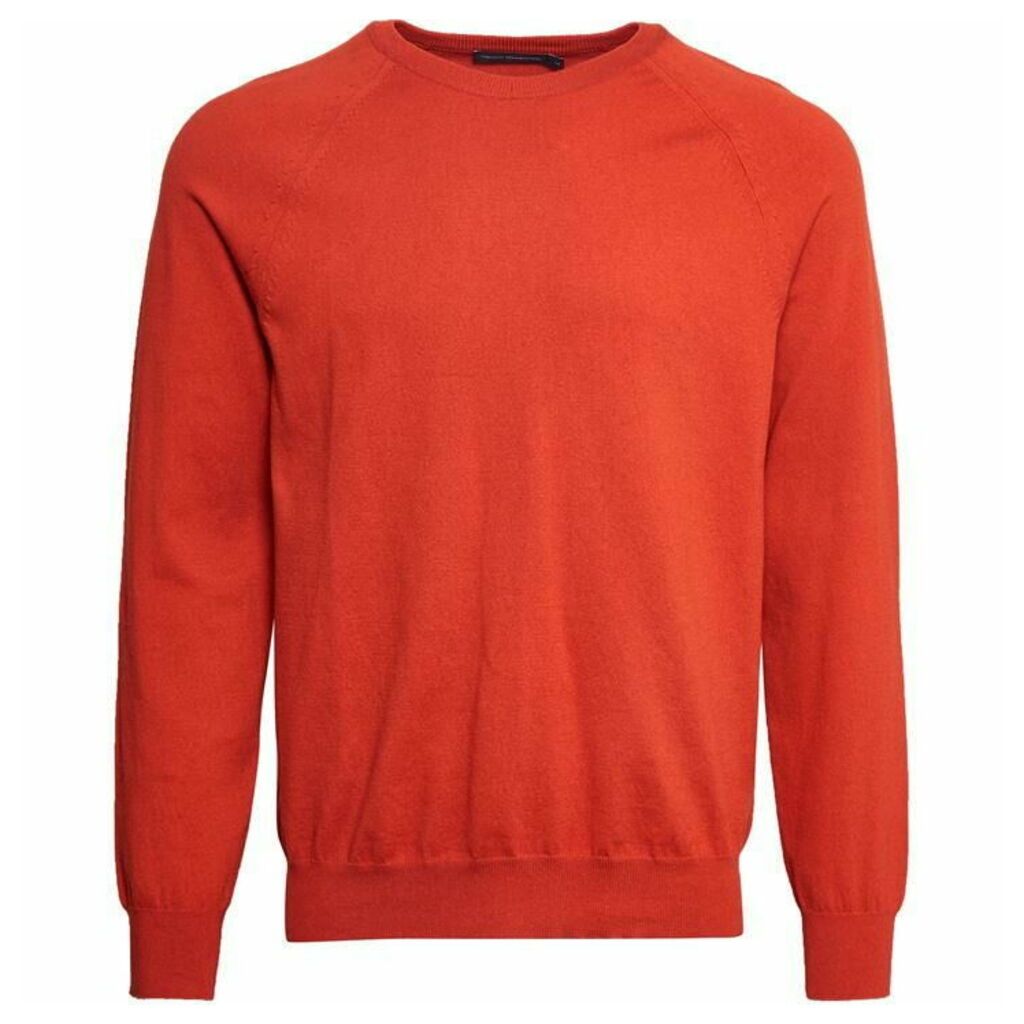 French Connection Stretch Cotton Crew Neck Jumper