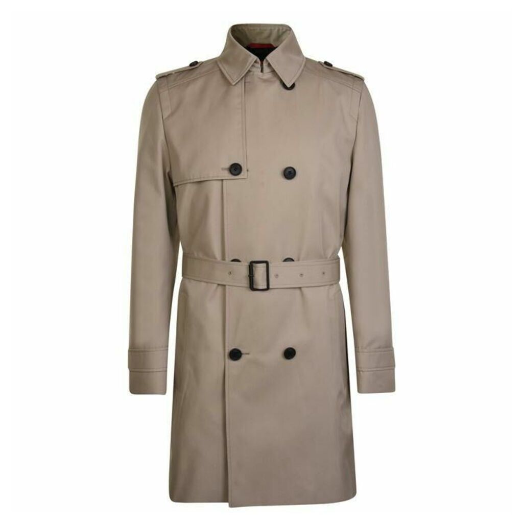 Hugo Business Double Breasted Trench Coat