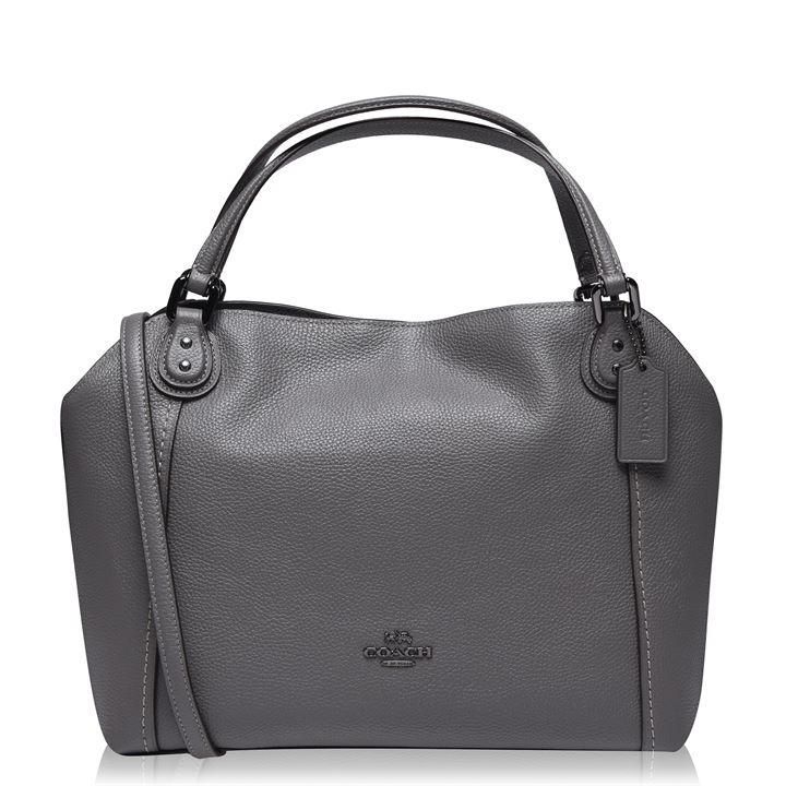 Coach Edie 28 Shoulder Bag - Heather Grey