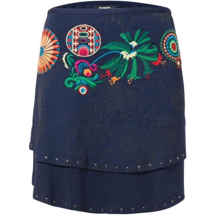 Desigual Skirt Erika - Blue