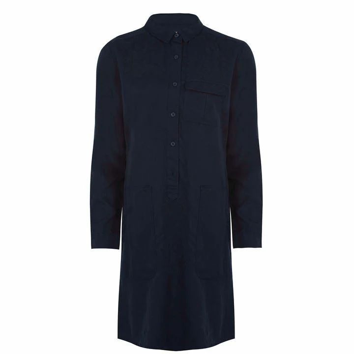 Jack Wills Helford Shirt Dress - Navy
