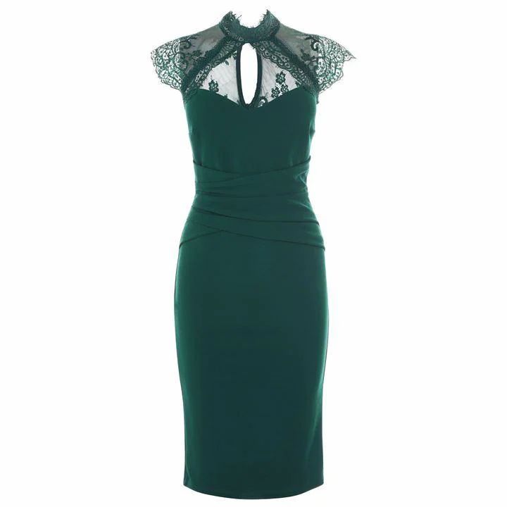 Sistaglam Lotti Dress - Emeraldgreen