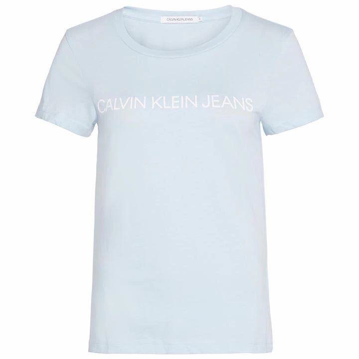 Calvin Klein Jeans Crew Neck T Shirt - Skyway