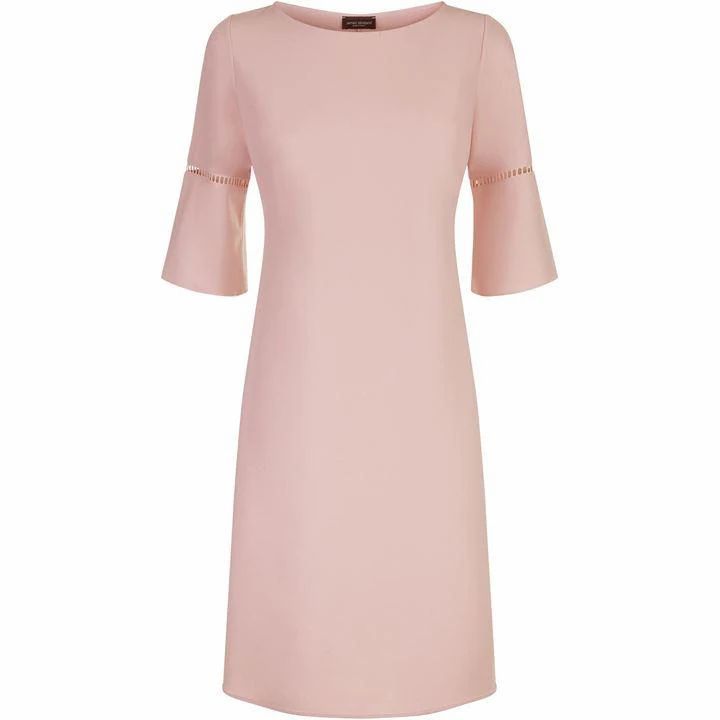 James Lakeland Anita Pleat Sleeve Dress - Pink