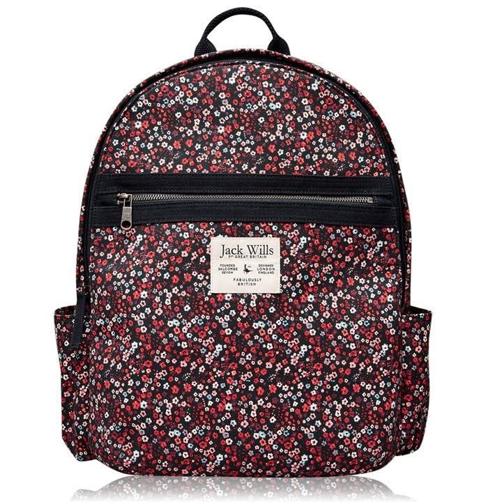 Jack Wills Portbury Backpack - Multi Floral