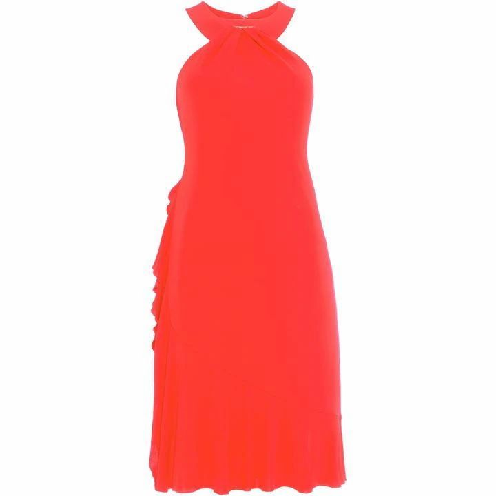Damsel in a Dress Narissa Ruffle Jersey Dress - Orange