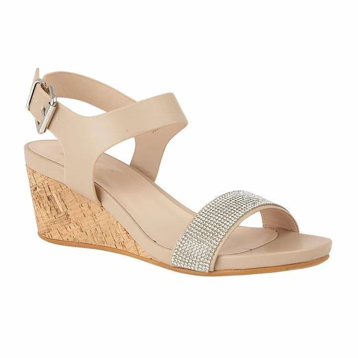 Ace Open-Toe Wedge Sandals