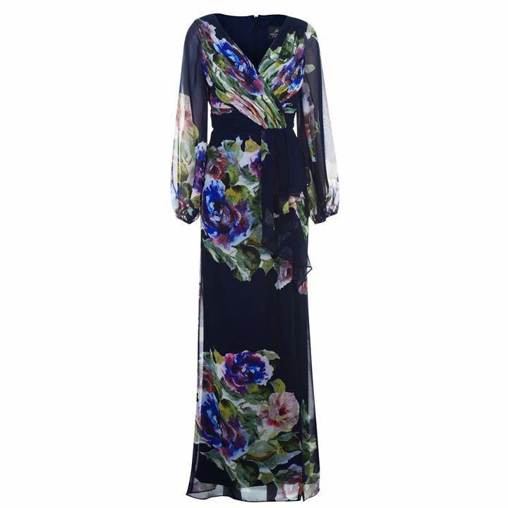 Adrianna Papell Floral Printed Dress - Multi